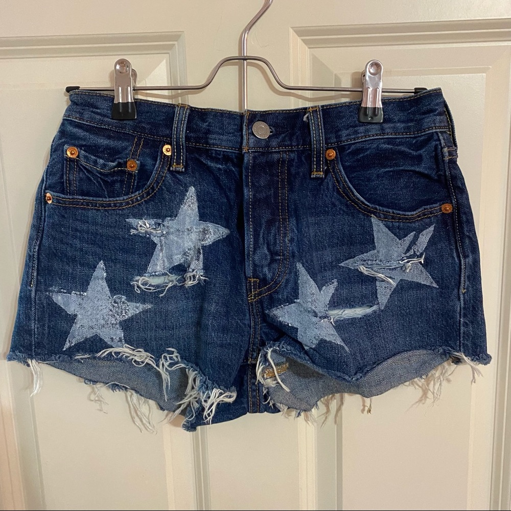 Levi’s Jean Shorts Dark Wash